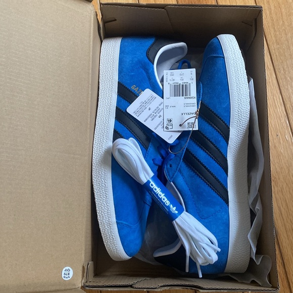 adidas Originals Adicolor 70s Gazelle sneakers in blue - Picture 6 of 6